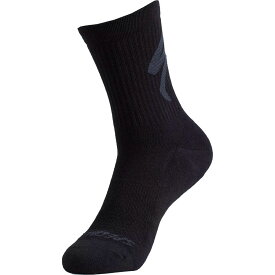 (取寄) スペシャライズド コットン トール ロゴ ソック Specialized Cotton Tall Logo Sock Black