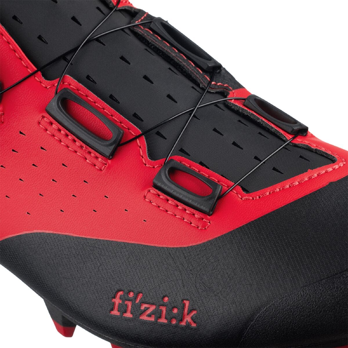 取寄) フィジーク ベント X3 オーバーカーブ サイクリング シュー Fi'zi:k Vento X3 Overcurve Cycling Shoe  Red Black サイクリングシューズ