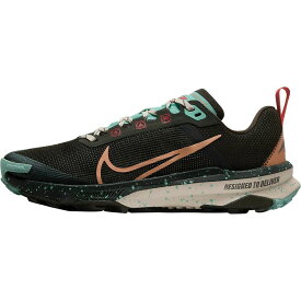 (取寄) ナイキ スニーカー レディース リアクト テラ カイガー 9 トレイルランニングシューズ 大きいサイズ Nike women React Terra Kiger 9 Trail Running Shoe - Women's Sequoia/Amber Brown-Emerald Rise