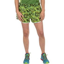 (取寄) スポルティバ レディース タイミング ショート - ウィメンズ La Sportiva women Timing Short - Women's Kale/Lime Green