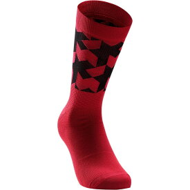 (取寄) アソス モノグラム エボ ソック Assos Monogram EVO Sock Katana Red