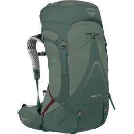 (取寄) オスプレーパック レディース オーラ AG Lt 65L パック - ウィメンズ Osprey Packs women Aura AG LT 65L Pack - Women's Koseret/Darjeeling Spring Green