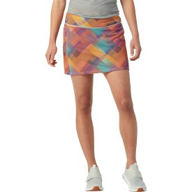 (取寄) スマートウール レディース メリノ スポーツ ライン スカート - ウィメンズ Smartwool women Merino Sport Lined Skirt - Women's Festive Fuchsia Mountain Plaid Print