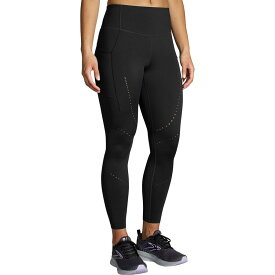 (取寄) ブルックス レディース メソッド 7/8 タイト - ウィメンズ Brooks women Method 7/8 Tight - Women's Black