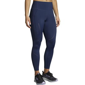 (取寄) ブルックス レディース メソッド 7/8 タイト - ウィメンズ Brooks women Method 7/8 Tight - Women's Navy