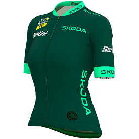 (取寄) サンティーニ レディース TDF ファム アベク ズイフト ベスト スプリンター ジャージ - ウィメンズ Santini women TDF Femme Avec Zwift Best Sprinter Jersey - Women's Verde