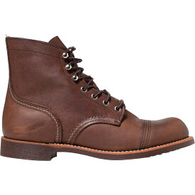 (取寄) レッドウィング メンズ アイロン レンジャー 6インチ ブーツ - メンズ Red Wing Heritage men Iron Ranger 6in Boot - Men's Amber Harness Leather