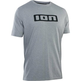 (取寄) イオン メンズ ロゴ ショートスリーブ ドライ-リリース ジャージ - メンズ ION men Logo Short-Sleeve Dri-Release Jersey - Men's Grey Melange