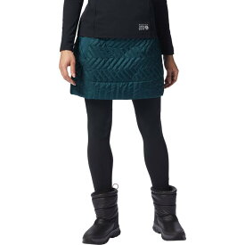 (取寄) マウンテンハードウェア レディース トレッキン インサレーテッド ミニ スカート - ウィメンズ Mountain Hardwear women Trekkin Insulated Mini Skirt - Women's Dark Marsh