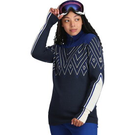 (取寄) カリトラ レディース フォス スキー ニット ハーフ ジップ セーター - ウィメンズ Kari Traa women Voss Ski Knit Half Zip Sweater - Women's Royal
