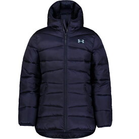 (取寄) アンダーアーマー ガールズ ロンガー プライム パファー ジャケット - ガールズ Under Armour girls Longer Prime Puffer Jacket - Girls' Midnight Navy