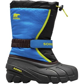 (取寄) ソレル フラーリー ブーツ - リトル ボーイズ SOREL Flurry Boot - Little Boys' Black/Super Blue