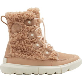 (取寄) ソレル ガールズ エクスプローラ コージー ブーツ - ガールズ SOREL girls Explorer Cozy Boot - Girls' Canoe/Chalk