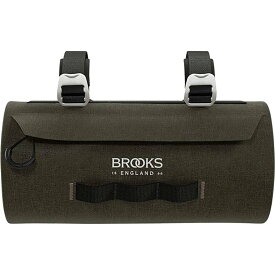 (取寄) ブルックスイングランド スケープ ハンドルバー ポーチ Brooks England Scape Handlebar Pouch Mud Green