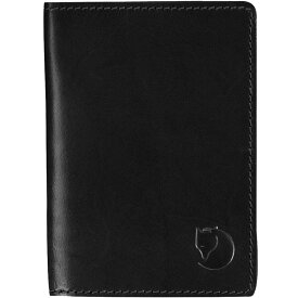 (取寄) フェールラーベン メンズ レザー パスポート カバー - メンズ Fjallraven men Leather Passport Cover - Men's Black