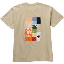 (取寄) ワンダリー レディース モットー グリッド T-シャツ - ウィメンズ Wondery women Motto Grid T-Shirt - Women's Sand