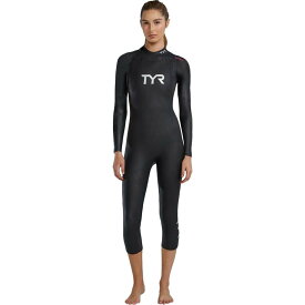 (取寄) TYR レディース ハリケーン キャット1 ウェットスーツ - ウィメンズ TYR women Hurricane CAT1 Wetsuit - Women's Black/Orchid