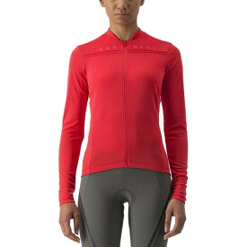 (取寄) カステリ レディース アニマ 4 ロング-スローブ ジャージ - ウィメンズ Castelli women Anima 4 Long-Sleeve Jersey - Women's Hibiscus