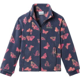 (取寄) コロンビア ガールズ ベントン スプリングス リ プリンテッド フリース ジャケット - ガールズ Columbia girls Benton Springs II Printed Fleece Jacket - Girls' Nocturnal Flutter Wonder
