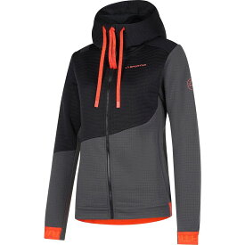 (取寄) スポルティバ レディース メソッド ブーディ - ウィメンズ La Sportiva women Method Hoodie - Women's Carbon/Cherry Tomato