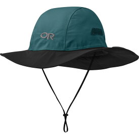 (取寄) アウトドア リサーチ シアトル レイン ハット 帽子 Outdoor Research Seattle Rain Hat Mediterranean/Black