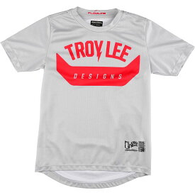 (取寄) トロイリーデザインズ ボーイズ フローライン ショートスリーブ ジャージ - ボーイズ Troy Lee Designs boys Flowline Short-Sleeve Jersey - Boys' Aircore Cement