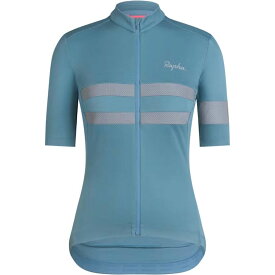 (取寄) ラファ レディース ブルベ ジャージ - ウィメンズ Rapha women Brevet Jersey - Women's Provincial Blue/Silver Reflective