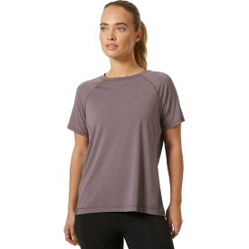 (取寄) ヘリーハンセン レディース テック トレイル ショートスリーブ T-シャツ - ウィメンズ Helly Hansen women Tech Trail Short-Sleeve T-Shirt - Women's Sparrow Grey