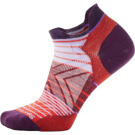 (取寄) スマートウール レディース ラン ゼロ クッション ストライプ ロウ アンクル ソック - ウィメンズ Smartwool women Run Zero Cushion Stripe Low Ankle Sock - Women's Tandoori Orange