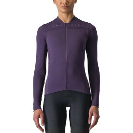 (取寄) カステリ レディース アニマ 4 ロング-スローブ ジャージ - ウィメンズ Castelli women Anima 4 Long-Sleeve Jersey - Women's Night Shade/Orchid Petal