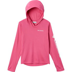 (取寄) コロンビア キッズ フォークテール ストリーム フーデット シャツ - キッズ Columbia kids Fork Stream Hooded Shirt - Kids' Wild Geranium