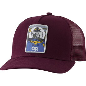 (取寄) アウトドア リサーチ キッズ スクワッチン トラッカー キャップ - キッズ Outdoor Research kids Squatchin' Trucker Cap - Kids' Burgundy