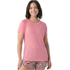 (取寄) スマートウール レディース メリノ スポーツ ウルトラライト ショートスリーブ シャツ - ウィメンズ Smartwool women Merino Sport Ultralite Short-Sleeve Shirt - Women's Guava Pink