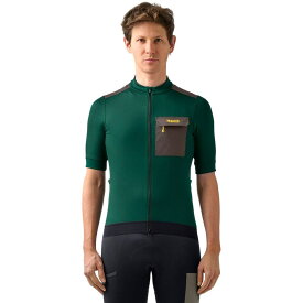 (取寄) ペダレッド メンズ オデッセイ メリノ サイクリング ジャージ - メンズ PEdALED men Odyssey Merino Cycling Jersey - Men's Dark Green