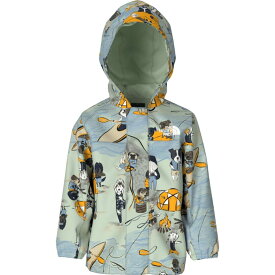 (取寄) ノースフェイス インファント アントラ レイン ジャケット - インファンツ The North Face infant Antora Rain Jacket - Infants' Misty Sage TNF Design Dogs Print