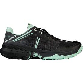 (取寄) マムート メンズ サーティック トレイル ランニング シューズ - メンズ Mammut men Sertig Trail Running Shoe - Men's Black/Neo Mint