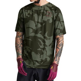 (取寄) トロイリーデザインズ メンズ スカイライン ショートスリーブ ジャージ - メンズ Troy Lee Designs men Skyline Short-Sleeve Jersey - Men's Shadow Camo Olive