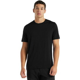 (取寄) アイスブレイカー メンズ テック ライト リ ショートスリーブ T-シャツ - メンズ Icebreaker men Tech Lite II Short-Sleeve T-Shirt - Men's Black