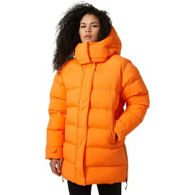 (取寄) ヘリーハンセン レディース アスパイヤー パフィー パーカー - ウィメンズ Helly Hansen women Aspire Puffy Parka - Women's Poppy Orange