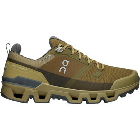 (取寄) オンランニング メンズ クラウドワンダー ウォータープルーフ ハイキング シューズ - メンズ On Running men Cloudwander Waterproof Hiking Shoe - Men's Hunter/Safari