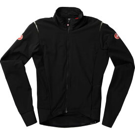 (取寄) カステリ メンズ アルファ フライト ロース リミテッド エディション ジャケット - メンズ Castelli men Alpha Flight RoS Limited Edition Jacket - Men's Light Black/Red/Silver Gray