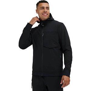 (���) �u���b�N�X�g���b�v �����Y �t���W�b�v �g�b�v - �����Y BlackStrap men Tribrid Full-Zip Top - Men's Black