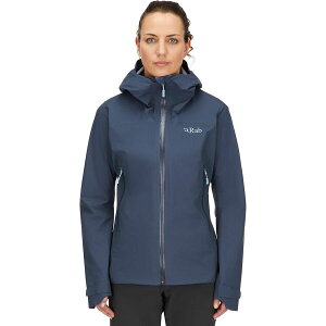 (���) ���u ���f�B�[�X �_�E���|�A�[ ���C�g �W���P�b�g - �E�B�����Y Rab women Downpour Light Jacket - Women's Tempest Blue
