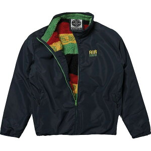 (���) �G�A�u���X�^�[ �����Y �_�u�� �p�t �W���P�b�g - �����Y Airblaster men Double Puff Jacket - Men's Max Rasta Stripe