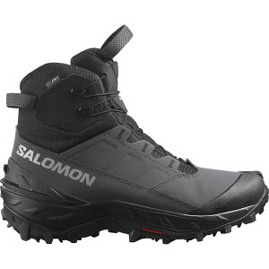 (���) �T������ �����Y �p�E�_�[ �E�H�[�^�[�v���[�t �u�[�c - �����Y Salomon men Crosstrak Powder Waterproof Boot - Men's Asphalt/Black/Sharkskin