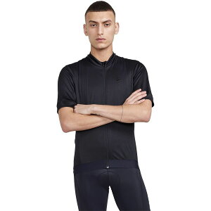 (���) �N���t�g �����Y �R�A �G�b�Z���X �W���[�W - ���M�����[ �t�B�b�g - �����Y Craft men Core Essence Jersey - Regular Fit - Men's Black