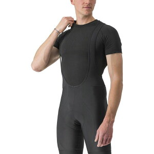 (���) �J�X�e�� �����Y �R�A �V�[�����X �V���[�g�X���[�u �x�[�X ���C���[ - �����Y Castelli men Core Seamless Short-Sleeve Base Layer - Men's Black