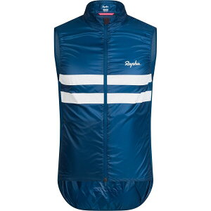 (���) ���t�@ �����Y �u���x �W�� - �����Y Rapha men Brevet Gilet - Men's Jewelled Blue/White
