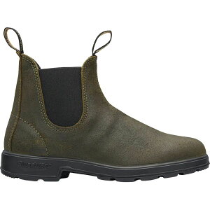 (���) �u�����h�X�g�[�� �I���W�i�� �X�G�[�h �`�F���V�[ �u�[�c Blundstone Original Suede Chelsea Boot #1615T-Dark Olive