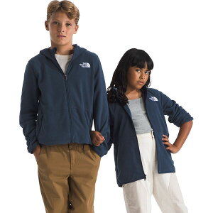 (���) �m�[�X�t�F�C�X �L�b�Y �O���C�V���[ �t���W�b�v �u�[�f�B - �L�b�Y The North Face kids Glacier Full-Zip Hoodie - Kids' Summit Navy